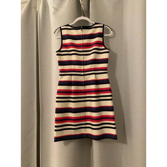 J.Crew  l  Multi Colored Striped Sleeveless Dress - Picture 3 of 3